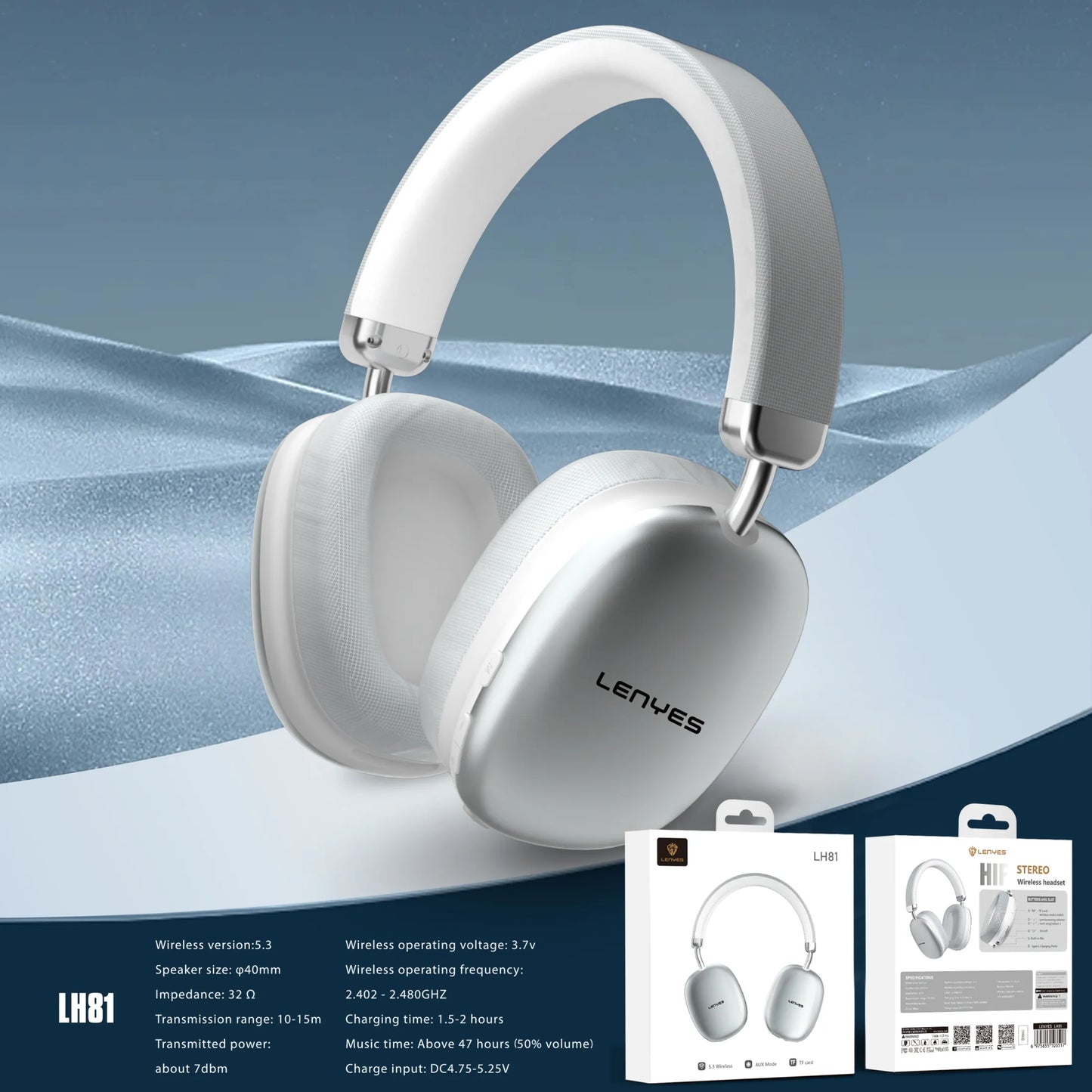 Audífono cancelación de ruido Bluetooth 5.3 -LH81