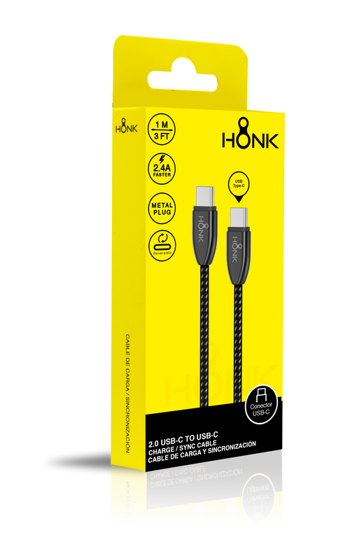 CABLE HONK TIPO C A TIPO C REFORZADO