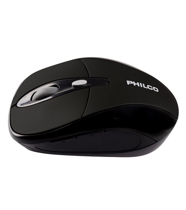 MOUSE OPTICO INALAMBRICO PHILCO NEGRO 245wn