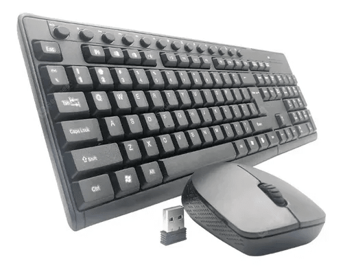 Kit Combo Mouse Y Teclado Inalámbricos Tj-920