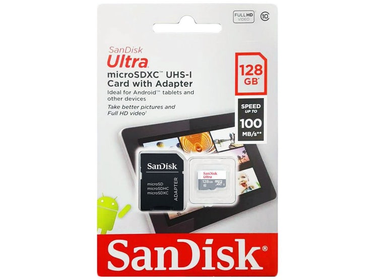 TARJETA MEMORIA MICRO SD XC 128 GB SANDISK