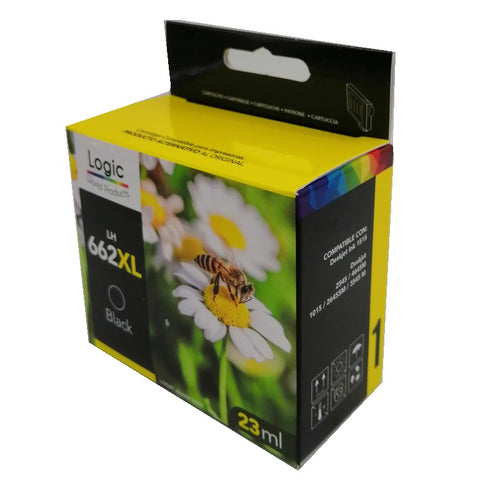Tinta Alternativa Hp/Epson 662 XL Negra Logic