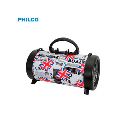 PARLANTE BAZOOKA BLUETOOH UK CON LUZ PX64K PHILCO