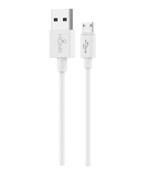 CABLE HONK USB A MICRO USB MINI BLANCO