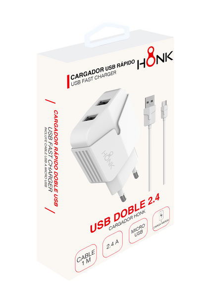 Cargador Honk Micro usb 2.4