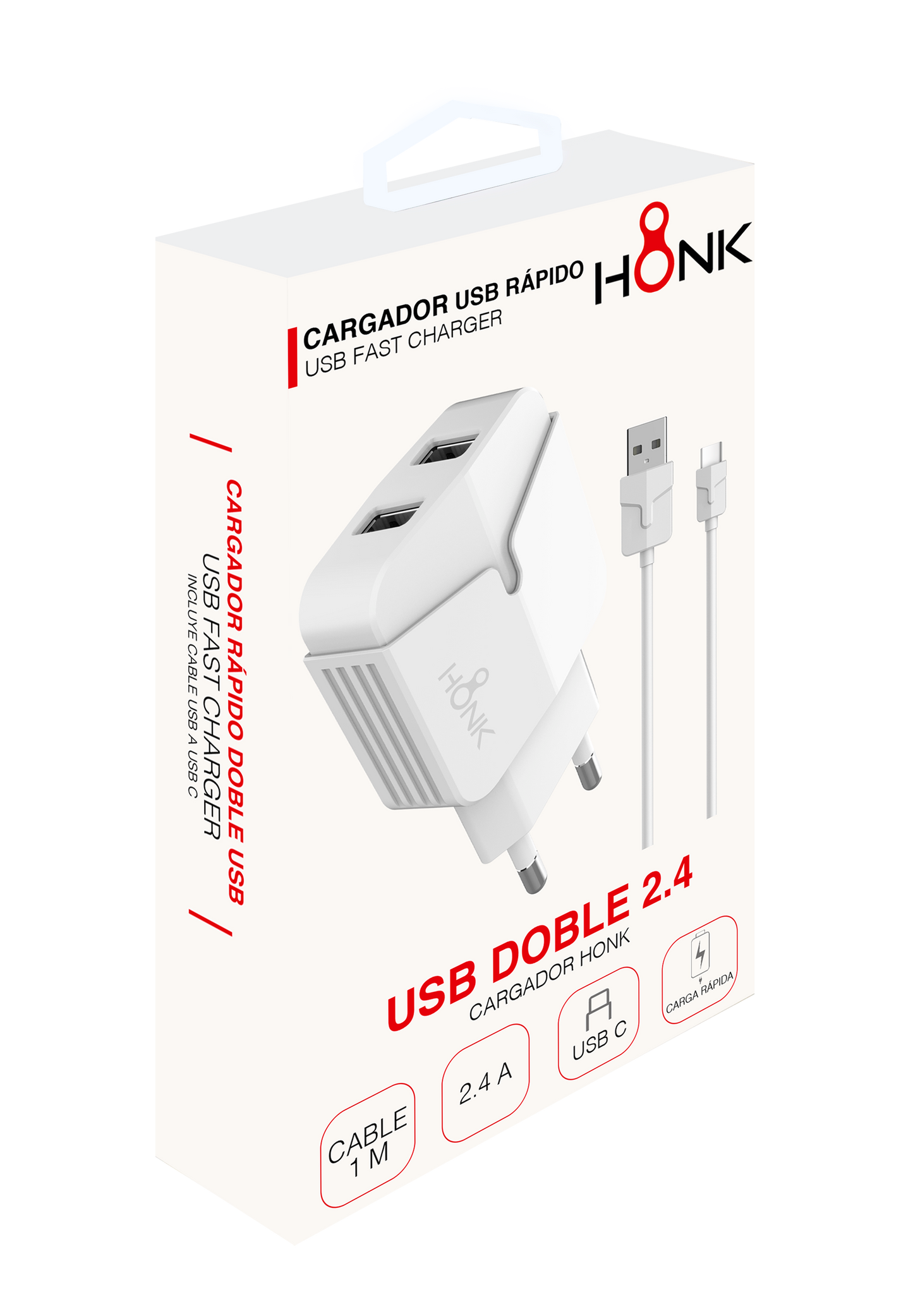 Cargador Honk Tipo C 2.4