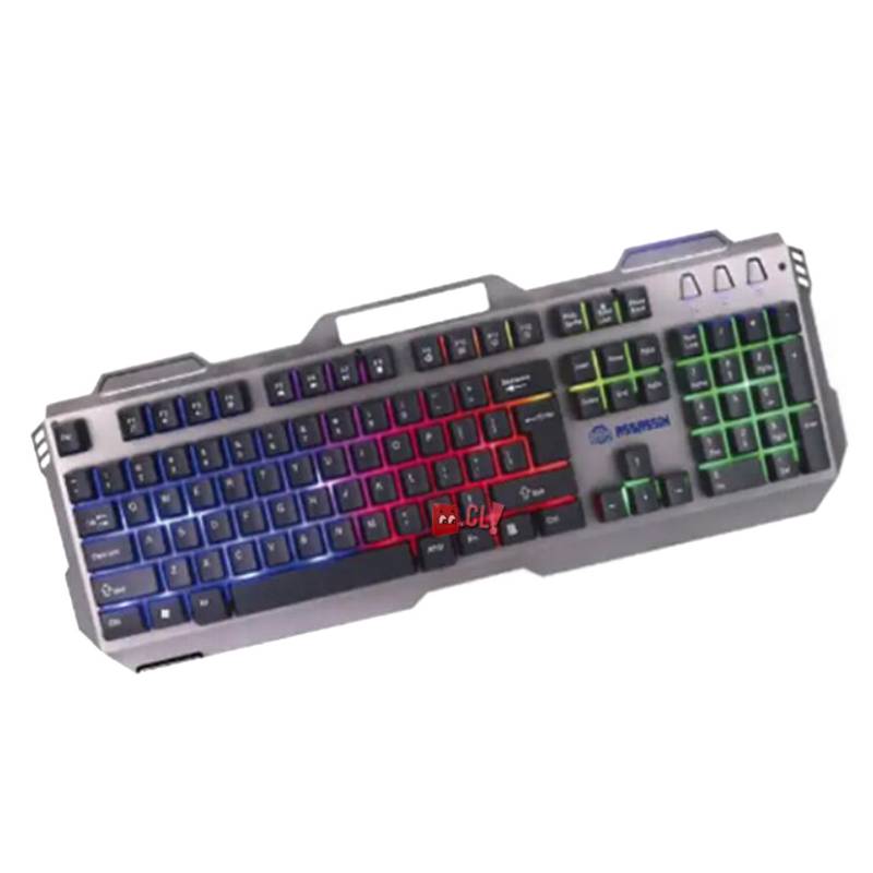 TECLADO GAMER DGX ASSASSIN METALICO