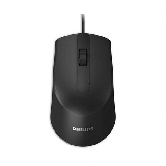 MOUSE PHILIPS CON CABLE USB 3 BOTONES M104