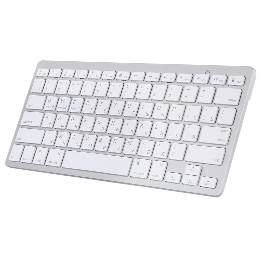 WB-8022 Teclado Bluetooth inalámbrico ultrafino para iPad, Samsung, Huawei, Xiaomi, Tablet PC o Sma