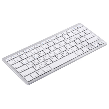 WB-8022 Teclado Bluetooth inalámbrico ultrafino para iPad, Samsung, Huawei, Xiaomi, Tablet PC o Sma