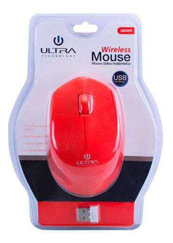 MOUSE INALAMBRICO ULTRA 250wa