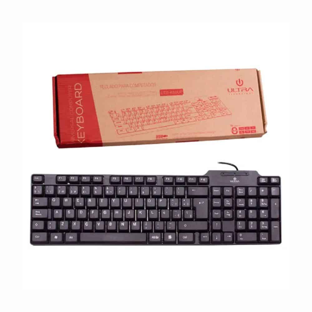 Teclado USB standart ultra UTO-K50UP