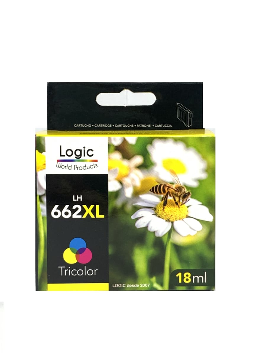 TINTA LOGIC HP 662 XL COLOR 18ML