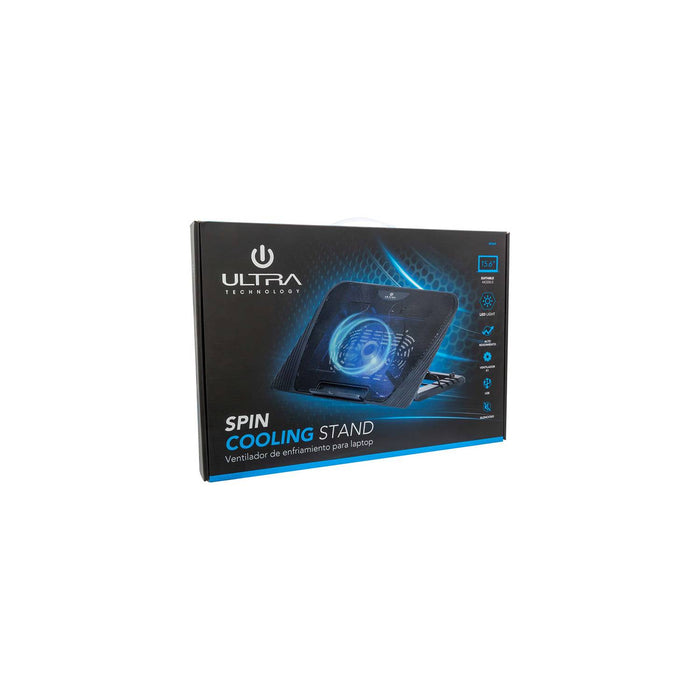 Base Ventilador Ultra 00360 Spin Para Notebook 15.6 Pulgadas