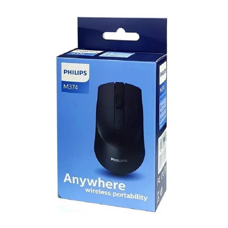 Mouse Inalámbrico Ergonómico Silencioso M374