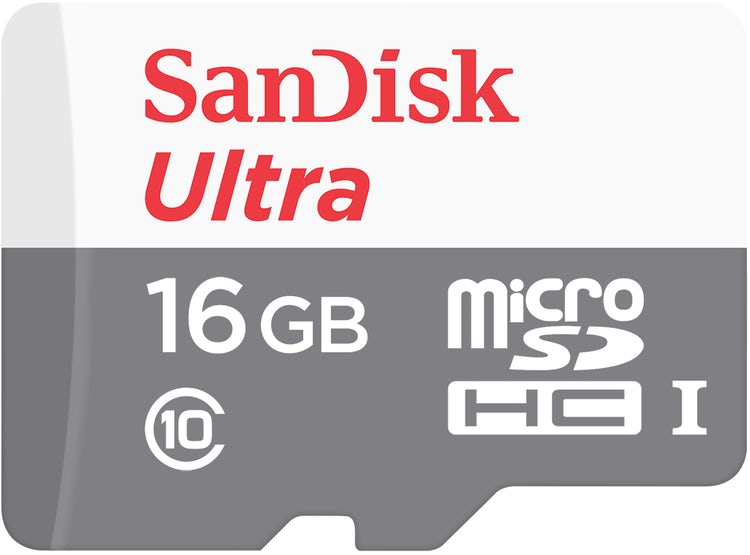 MEMORIA MICRO SD SANDISK ULTRA 16GB + ADAPTADOR