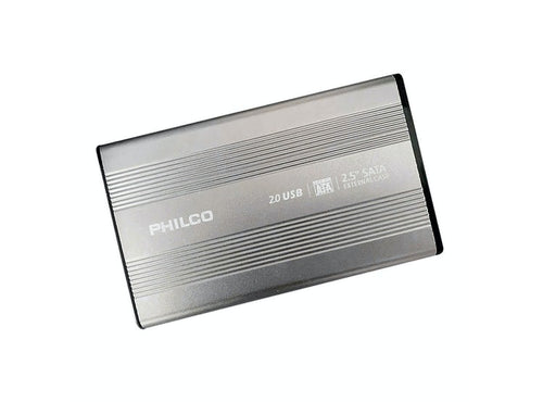 CASE COFRE DISCO DURO PHILCO 2.5 HDD USB 2.0